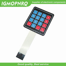 Load image into Gallery viewer, 4 12 16 20 Key 1*4 4*3 4*4 4*5 Membrane Switch Keypad 1x4 3x4 4x4 4x5 Matrix Array Matrix keyboard for arduino smart car

