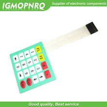 Load image into Gallery viewer, 4 12 16 20 Key 1*4 4*3 4*4 4*5 Membrane Switch Keypad 1x4 3x4 4x4 4x5 Matrix Array Matrix keyboard for arduino smart car
