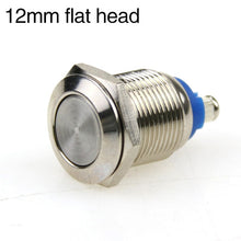 Load image into Gallery viewer, High quality 12MM16MM19MM22MM metal button switch reset button doorbell switch screw pin waterproof
