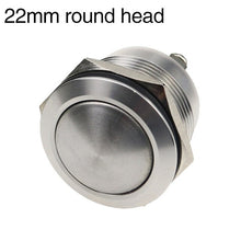 Load image into Gallery viewer, High quality 12MM16MM19MM22MM metal button switch reset button doorbell switch screw pin waterproof
