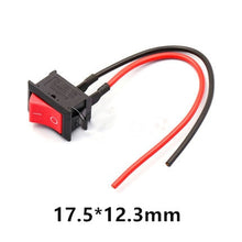 Load image into Gallery viewer, 1pcs Push button switch waterproof small car circuit wire speaker electrical mini boat shape round line
