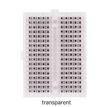 Load image into Gallery viewer, Breadboard 170 points Mini Solderless Prototype Experiment Test Breadboard 170 Tie-points 35*47*8.5mm for arduino diy kit
