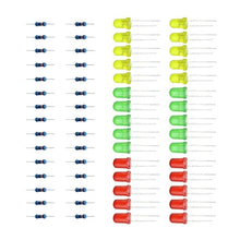 Load image into Gallery viewer, Three color Red Green Yellow LED Lamp experimental LED+ resistance for arduino Diy Kit

