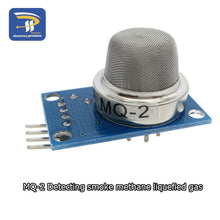 Load image into Gallery viewer, MQ-2 MQ-3 MQ-4 MQ-5 MQ-6 MQ-7 MQ-8 MQ-9 MQ-135 Detection Smoke methane liquefied Gas Sensor Module for Arduino Starter DIY Kit
