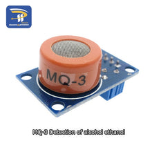 Load image into Gallery viewer, MQ-2 MQ-3 MQ-4 MQ-5 MQ-6 MQ-7 MQ-8 MQ-9 MQ-135 Detection Smoke methane liquefied Gas Sensor Module for Arduino Starter DIY Kit
