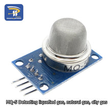 Load image into Gallery viewer, MQ-2 MQ-3 MQ-4 MQ-5 MQ-6 MQ-7 MQ-8 MQ-9 MQ-135 Detection Smoke methane liquefied Gas Sensor Module for Arduino Starter DIY Kit
