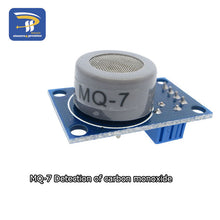 Load image into Gallery viewer, MQ-2 MQ-3 MQ-4 MQ-5 MQ-6 MQ-7 MQ-8 MQ-9 MQ-135 Detection Smoke methane liquefied Gas Sensor Module for Arduino Starter DIY Kit
