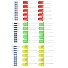 Load image into Gallery viewer, Three Color Red Green Yellow LED Lamp  school education lab Kit  for arduino DIY KIT Raspberry pi
