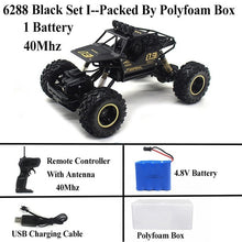 Load image into Gallery viewer, 4WD Electric RC Car Rock Crawler Remote Control Toy Cars On The Radio Controlled 4x4 Drive Off-Road Toys For Boys Kids Gift 5188

