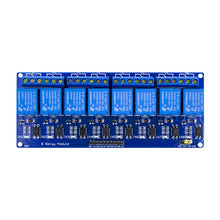 Load image into Gallery viewer, 1 / 2 / 4 /6 / 8 Channel Relay Module with light coupling 5V for Arduino
