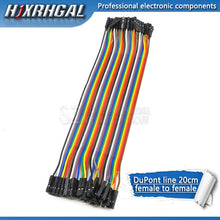 Load image into Gallery viewer, Dupont line 120pcs 20cm male to male + male to female and female to female jumper wire Dupont cable for Arduino diy kit hjxrhgal
