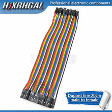 Load image into Gallery viewer, Dupont line 120pcs 20cm male to male + male to female and female to female jumper wire Dupont cable for Arduino diy kit hjxrhgal
